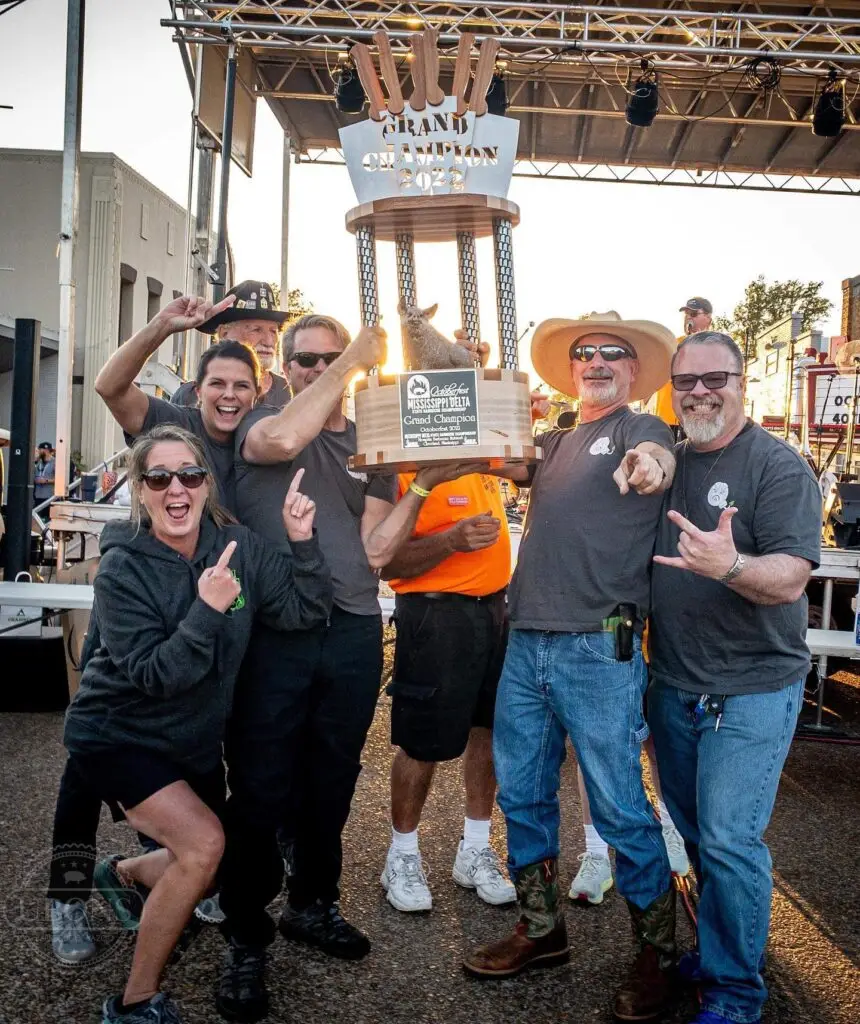 Winning BBQ awards